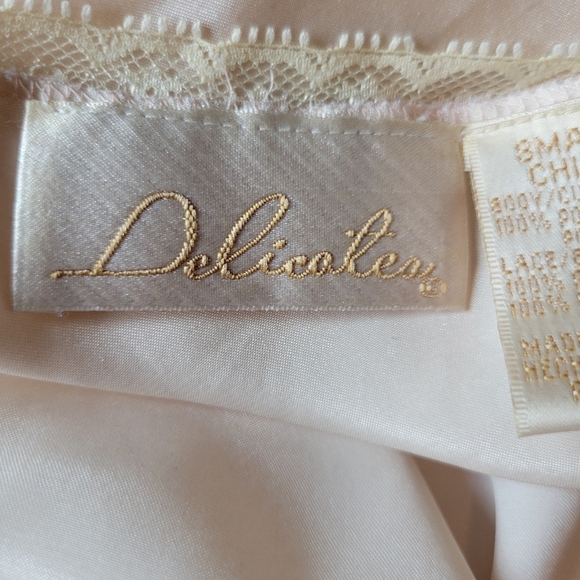 Vintage Delicates Off White Slip Dress - Picture 5 of 6